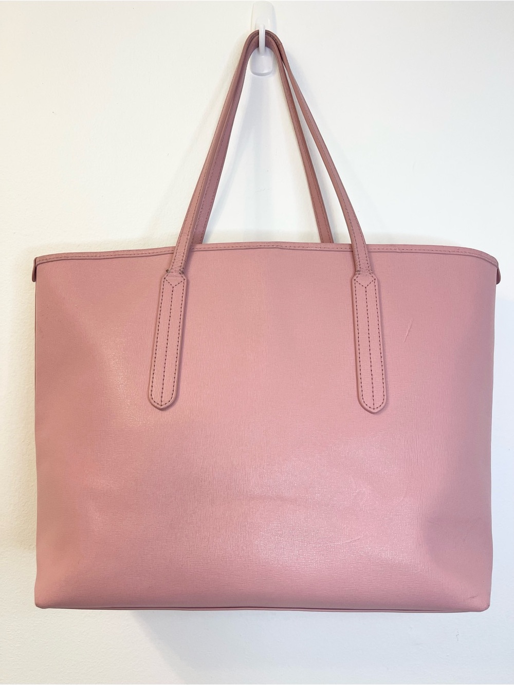 Furla Ariana Saffiano Leather Tote with Gold Logo - Picture 3 of 17